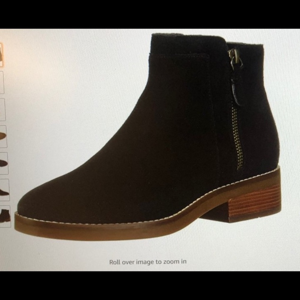 Nwt cole haan Rene bootie-blk suede size 9